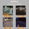 Luz de Tachón Vial Solar de Aluminio Fundido Luz Indicadora de Carretera Señal Vial Elevada de Plástico de Doble Cara Marca de Contorno Reflectante para Pavimento