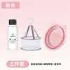 Estoque na Fábrica Tigela Dobrável de Silicone para Limpeza de Pincéis de Maquiagem Oem Personalizado Limpador de Esponjas de Beleza e Pós Ferramenta de Limpeza