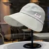Chapéu Viseira Listrado com Porta-Máscara para Mulheres, Respirável, Proteção UV, Chapéu de Sol para Exterior, Pode Segurar um Rabo de Cavalo, Novo Estilo Chapéu de Pescador