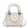 Bolsa de luxo leve de nicho francês feminina 2025 nova cor sólida bolsa de ombro crossbody de alta qualidade bolsa estilosa portátil daffy
