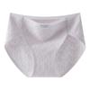 Ropa interior de algodón jacquard clase A para mujer, de talle medio, algodón 10A, entrepierna antibacteriana extendida, bóxer sin costuras con abertura alta, cómodos y de talla grande
