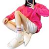 Novas Meias Femininas 2025 para Outono, Meia-Calça, Absorventes de Suor, Respiráveis, Resistentes a Odores, Cano Longo, Estilo Ins, Meias Largas para Estudante, 7A Antibacterianas
