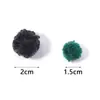 Pompones Redondos de Colores para Otoño e Invierno Accesorios para el Cabello Accesorios para Zapatos y Ropa Accesorios de Decoración DIY Pompones Redondos