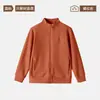Sudadera con cremallera para mujer de mediana edad y anciana, forrada de forro polar y engrosada, cárdigan con cuello alto de borrego, camisa cálida de forro polar para otoño e invierno