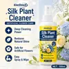 Kineshinex Agente de Limpieza y Cuidado para Plantas Verdes Artificiales 50ml Flores de Seda y Hojas de Flores Falsas Eliminación de Polvo y Brillo Spray Portátil