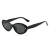 2025 Nueva Moda Otoño e Invierno Ankora Rojo Ojo de Gato Crema de Coco Espejos de Coco Cara Cuadrada Adelgazantes Gafas de Sol Gafas de Sol