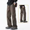 Nuevos Pantalones Deportivos Casuales Sueltos Rectos para Hombre Otoño 2025