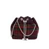 Nuevo Bolso de Hombro de Cadena de Perlas de Moda para Mujer Invierno 2025 Tendencia Nicho Bolso Cruzado Cubo Acolchado de Lana