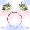 Verde Soda Wu Qingfeng Gong Yuqi Liu Jiakai Diadema de Primavera Diadema Accesorios para el Cabello Concierto Merchandising del Mismo Estilo