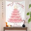 2022 Novo Pano de Fundo de Natal Ins Decoração de Casa Transfronteiriça Árvore de Natal Fundo Pano para Pendurar na Parede Tapeçaria Amazon