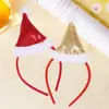 Jiuzhou Hao - Diadema navideña con lentejuelas, accesorio para el cabello, para fiestas navideñas