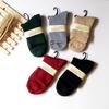 Meias masculinas de terry com cano espessado meias de lã puxada outono e inverno quentes meias masculinas de algodão para negócios meias de toalha fabricantes atacado