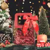 Bolsa de Mão Transparente de Natal Sacola de Presente Sacola de Presente Souvenir Embalagem de Maçã Caixa de Presente