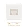 Pintura Decorativa Moderna Minimalista para Sala de Estar Pintura de Fondo Abstracto Geométrico Literario Pintura Colgante Nórdica Gris de Alta Gama Color Morandi
