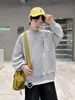 Ropa para niños, sudadera para niños 2206, nuevo estilo de otoño, jersey holgado para niños mayores, top de manga larga, capa base