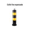 Postes de Aviso de Tubo de Aço, Estacas de Estrada, Colunas Refletivas, Postes Fixos Anti-Colisão, Estacas de Isolamento, Estacas de Solo para Separação de Estrada, Postes de Aço Bloqueadores de Veículos