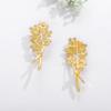 Broche artesanal DIY acessórios de joalheria fábrica atacado coreano simples metal buquê corsage acessórios femininos de venda quente