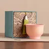 Arena Púrpura Barro Verde Taza Maestro Baifu Cerámica Hecha a Mano Taza Personal Grande Capacidad Taza de Té Caja de Regalo Regalo Personalización