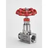 Válvula Agulha J21W-160P Aço Inoxidável 304 Rosca Macho/Fêmea