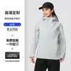 Nueva Chaqueta con Capucha Soft Shell Impresión de Logo Personalizada para Ropa de Trabajo Negocio Empresarial al Aire Libre Chaqueta Delgada de Forro Polar Cálida