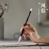 Set de Pinceles de Caligrafía para Principiantes, Adecuado para la Práctica de Pintura China, Incluye Guión Regular, Guión Clerical, Guión Cursivo y Guión de Sello