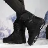 Nuevas botas tácticas altas para exteriores, botas de combate para el desierto para hombre, botas Martin para hombre, zapatos de senderismo para exteriores de gran tamaño, botas cortas