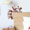 Decoración Divertida-F853 Atmósfera Navideña de Dibujos Animados Sala de Estar Entrada Embellecimiento del Hogar Pegatina de Pared Autoadhesiva Exportación Venta al por Mayor