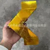 Yunyang Suprimentos Funerários Material de Origami Papel Laser Pequenas Asas Dourado e Prata Encaixe Triangular Bolsa Quadrada Encaixe Triangular Asas