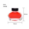 Botellas de Tinta en Stock 30/50ml Botellas de Vidrio Vacías de Colores con Varias Tapas para Uso de Oficina y Tinta para Pluma Fuente de Caligrafía Venta al por Mayor