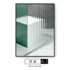 Pintura de Chão Abstrata Edição Vertical de Figura de Luxo Leve Pintura Decorativa Grande para Sala de Estar Parede de Fundo para Sofá Duplo Pintura de Pendurar para Sala de Modelo