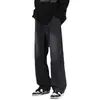 Pantalones vaqueros de pierna ancha para hombre, holgados y rectos, estilo americano, para chicos de la calle, primavera y otoño, 2024