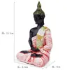 Estátua de Buda Estilo Sudeste Asiático Enfeites Artesanato de Resina Restaurante Tailandês Bronze Imitação Estátua de Buda Deitado Enfeites de Buda Sentado