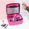 Bolsa de cosméticos portátil AB, sencilla, impermeable, de estilo coreano, para viajes, de gran capacidad, para lavado de manos