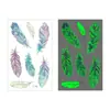 Suministro transfronterizo de nuevas pegatinas de tatuaje luminosas, pequeñas, frescas, de moda, personalidad, pegatinas luminosas, pegatinas de tatuaje de gradiente de colores