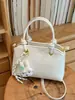 Bolso de mano estilo extranjero para mujer, nuevo bolso de hombro de moda 2026, versátil para el trabajo y los desplazamientos, bolso cruzado