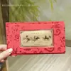 Sobre Rojo Banco de Oro 10Mg Oro Puro 999 Día del Padre Feliz Cumpleaños Souvenir de Oro Billete Conmemorativo