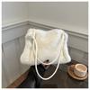 Outono 2024 Novo Estilo Bolsa De Pelúcia Bolsa Feminina Fofa All-match Fofa Crossbody Ins Estilo Coreano Bolsa De Ombro Tote