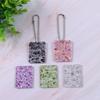 Gypsophila diy acrílico goo card simples amor goo cartão disco chaveiro conta mão material Decoração Estrela