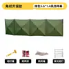 Suministro Exclusivo Transfronterizo Personalizado en Stock No Requiere Ensamblaje Camping al Aire Libre Fogata Viaje por Carretera Plegable Portátil Cortavientos Protector de Viento Envolvente