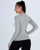 Dfyne fabricante de origen vende al por mayor ropa deportiva seamless para fitness y yoga con sensación de segunda piel, exclusivamente para camisetas deportivas transfronterizas, con disponibilidad de muestreo en lotes pequeños