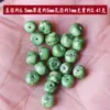 Contas Soltas de Orquídea Negra Turquesa Premium Contas em Barril Pulseira DIY Feita à Mão Pulseira de Magnésita Fio de Ferro Porcelana Alta