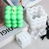 Molde de Silicona para Velas Grinder de Goma Orgulloso 9x9 Cubo de Rubik Vela Jabón Artesanal diy Joyería