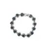 Pulsera Sencilla y Exquisita de Diamantes en Forma de Corazón, Moderna y Versátil, de Nicho, Diseño Elegante y Elegante, Pulsera de Alta Gama en Forma de Corazón