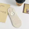 Calcetines de malla para barco de verano para mujer, antideslizantes, que no se caen, de color liso, transpirables, sin costuras, finos, invisibles de corte bajo