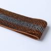 2.5-5CM Color Engrosado Patrón de Tanque Borde de Media Luna Alta Elasticidad Cintura de Pantalones Banda Elástica Micro Elástico Material de Zapato sin Lanzadera Goma