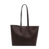 Bolsa tote de grande capacidade popular deste ano para mulheres 2024, nova bolsa casual simples de axila, bolsa de ombro moderna para todos os tipos de viagem