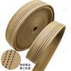 Cinta de Algodón Poliéster de Lados Espesos de 38 mm de Ancho Correa para Cinturón de Pantalón Lona Accesorios Decorativos para Zapatos y Sombreros de Mascotas
