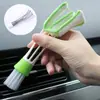 Fornecedor de Fabricantes Escova para Frestas de Ar Condicionado 2 Usos Escova de Limpeza Ferramenta de Limpeza Doméstica para Carro