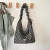 Bolso Nuevo Estilo Invierno con Cordón, Se Puede Llevar al Hombro o Cruzado, Gran Capacidad, Bolso Estilo Ins Coreano para Mujer