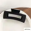 Pinza de Garra Cuadrada Moderna 10.5 Esmerilada Pinza de Tiburón Acrílica Pasador para la Parte Posterior de la Cabeza Accesorio para el Cabello para Mujer